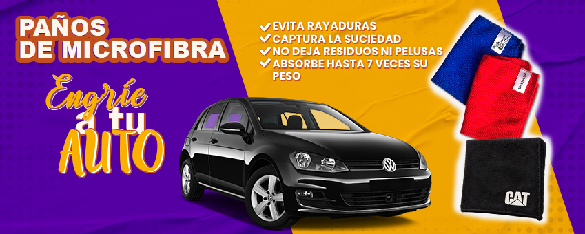 Paños de microfibra