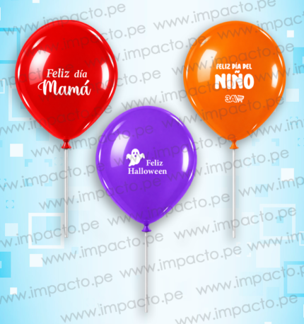 globos personalizados perú